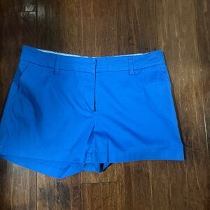 British Khaki Vibrant Blue Men's Shorts